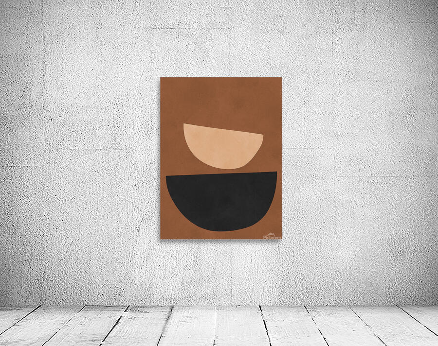 Black and brown geometry 6 Wall Preview