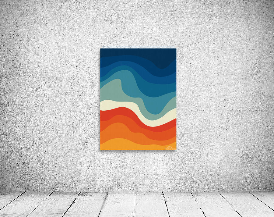 Undulating landscape I Wall Preview