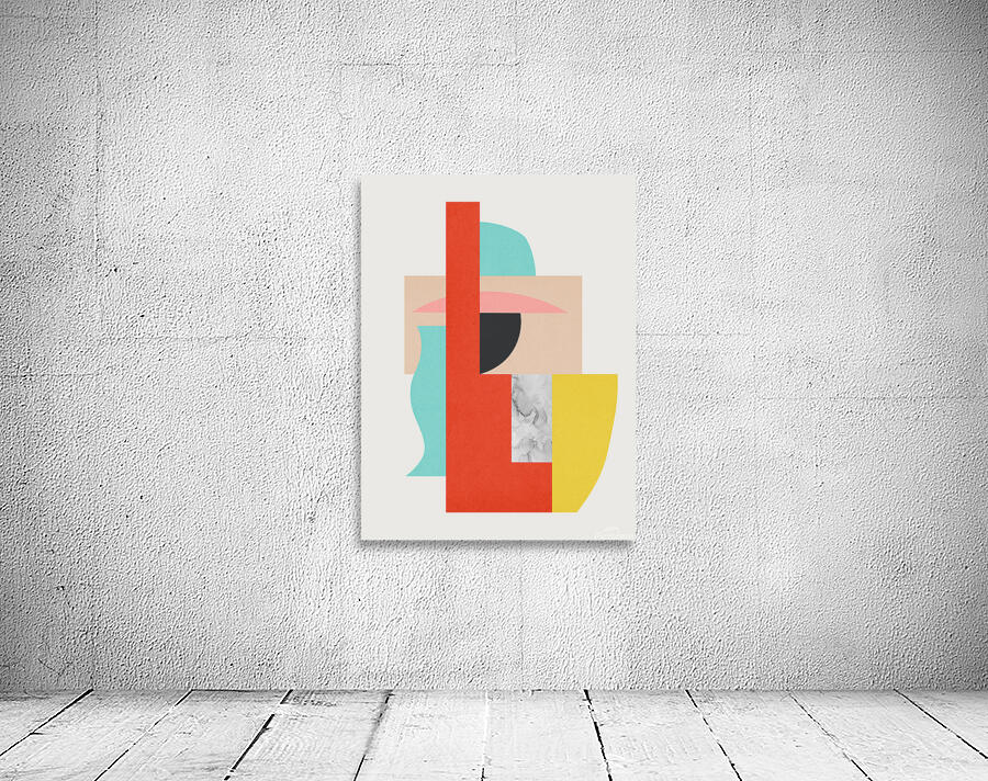 Abstract geometric collage 10 Wall Preview