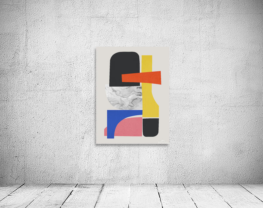 Abstract geometric collage 17 Wall Preview