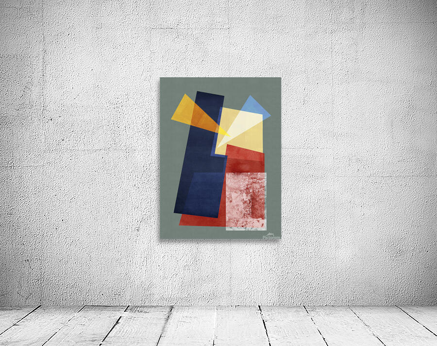 Abstract geometric collage 22 Wall Preview