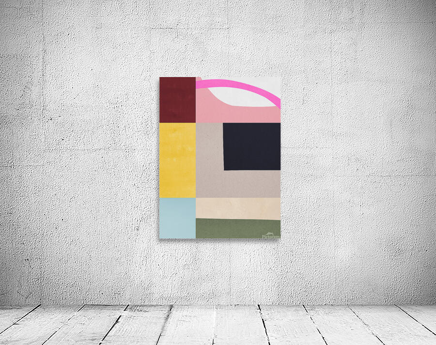 Abstract geometric collage 2 Wall Preview