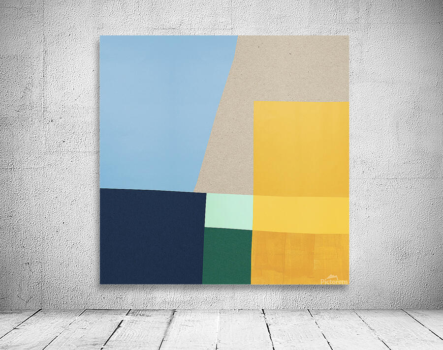 Abstract geometric collage 8 Wall Preview