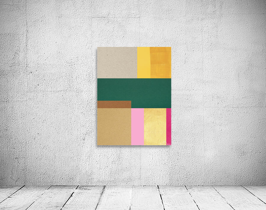 Abstract geometric collage 9 Wall Preview