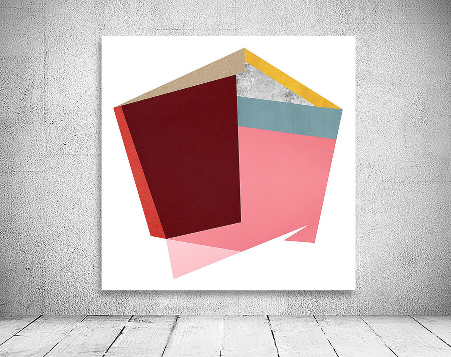 Abstract geometric collage 7 Wall Preview