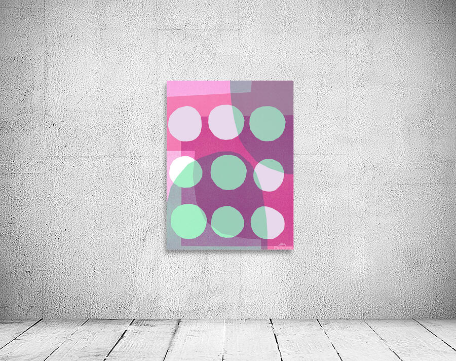 Abstract geometric collage 12 Wall Preview