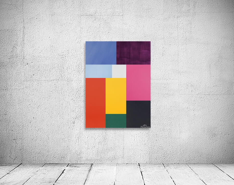 Abstract geometric collage 20 Wall Preview