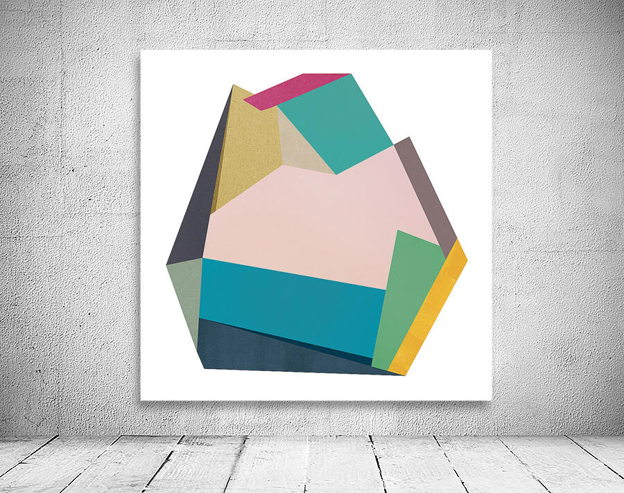 Abstract geometric collage 21 Wall Preview