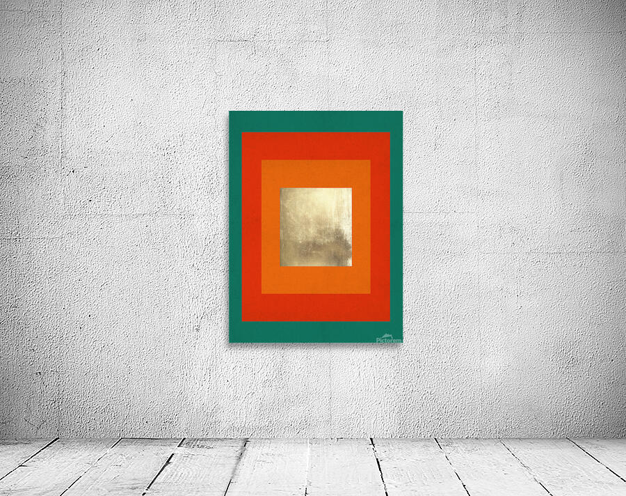 Abstract geometric collage 4 Wall Preview
