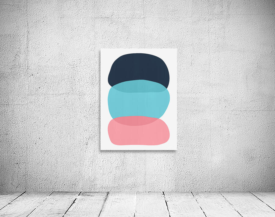 Abstract geometric collage 1 Wall Preview