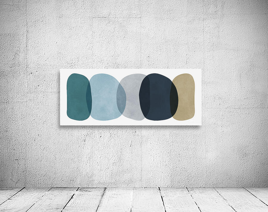 Abstract geometric collage 3 Wall Preview