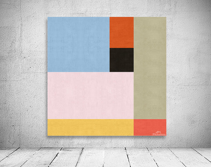 Abstract geometric collage 9 Wall Preview