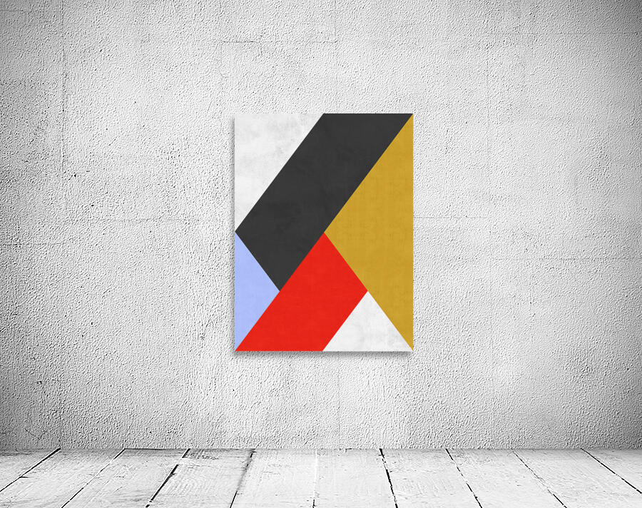Abstract geometric collage 1 Wall Preview