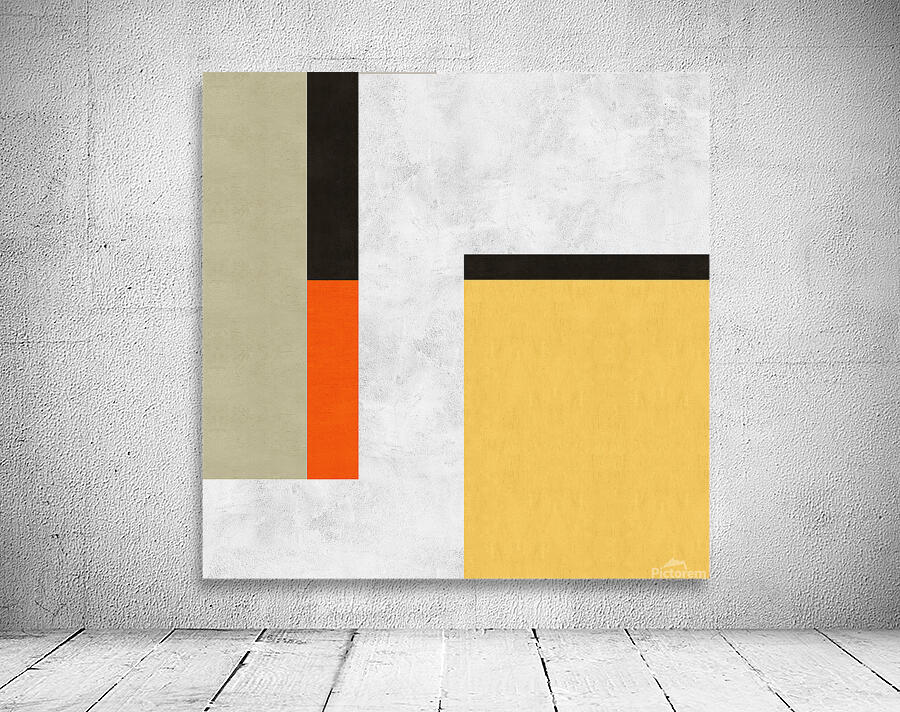 Abstract geometric collage 8 Wall Preview