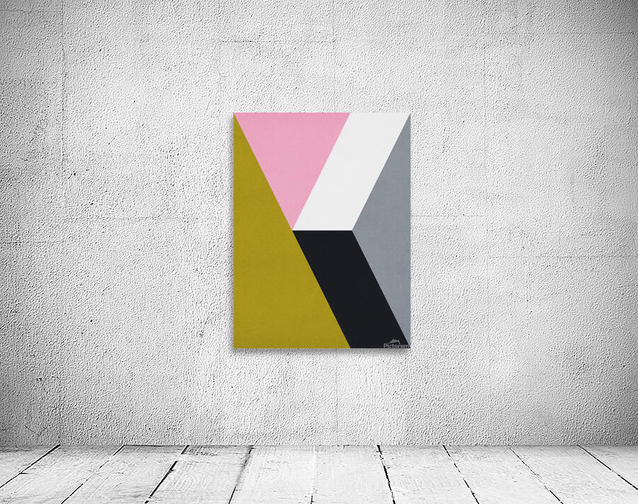 Abstract geometric collage 1 Wall Preview