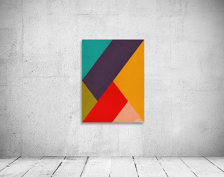 Abstract geometric collage 2 Wall Preview