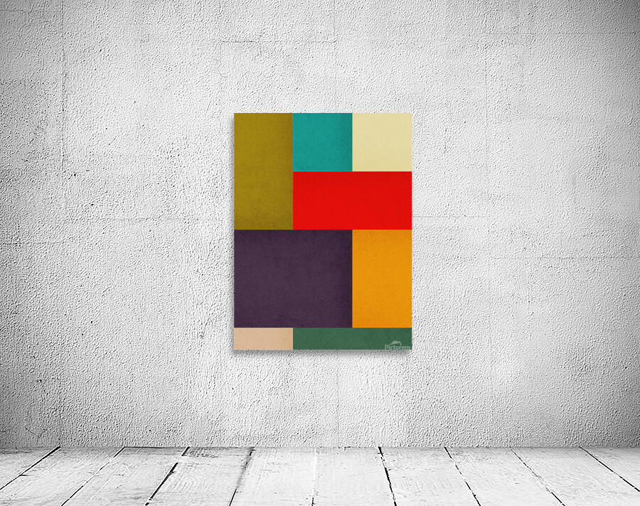 Abstract geometric collage 6 Wall Preview