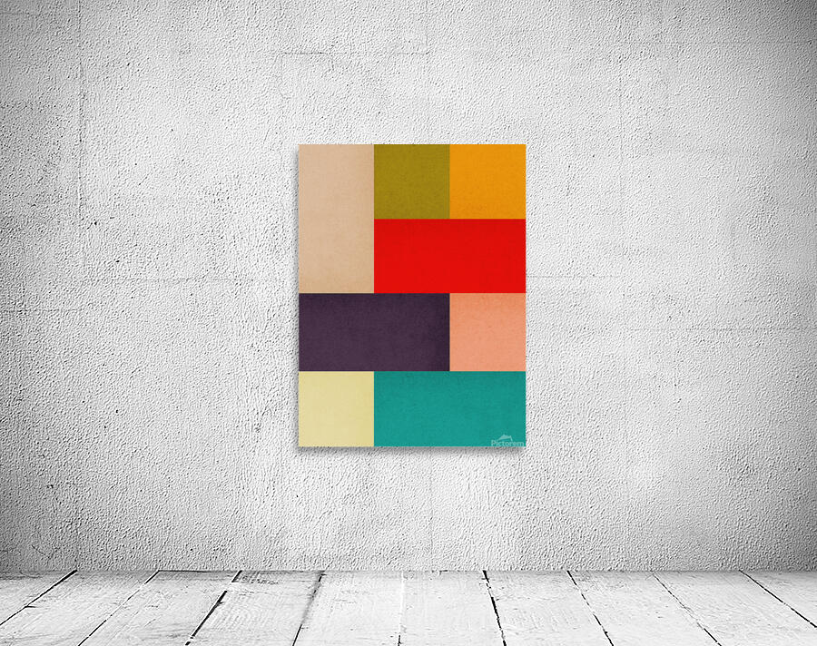 Abstract geometric collage 11 Wall Preview