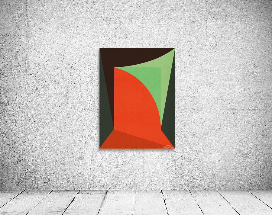Abstract geometric collage 12 Wall Preview