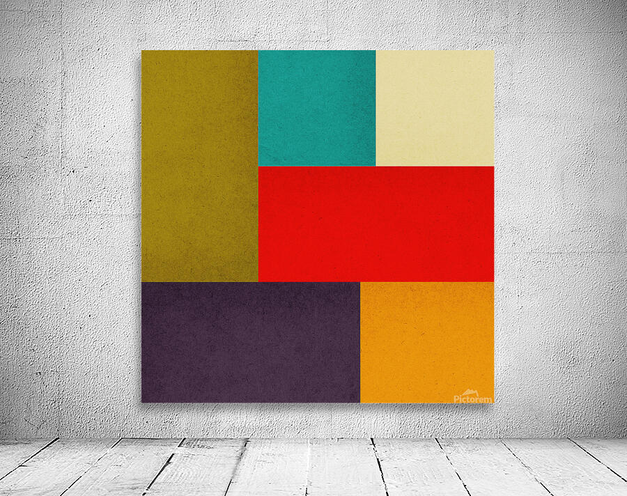 Abstract geometric collage 15 Wall Preview