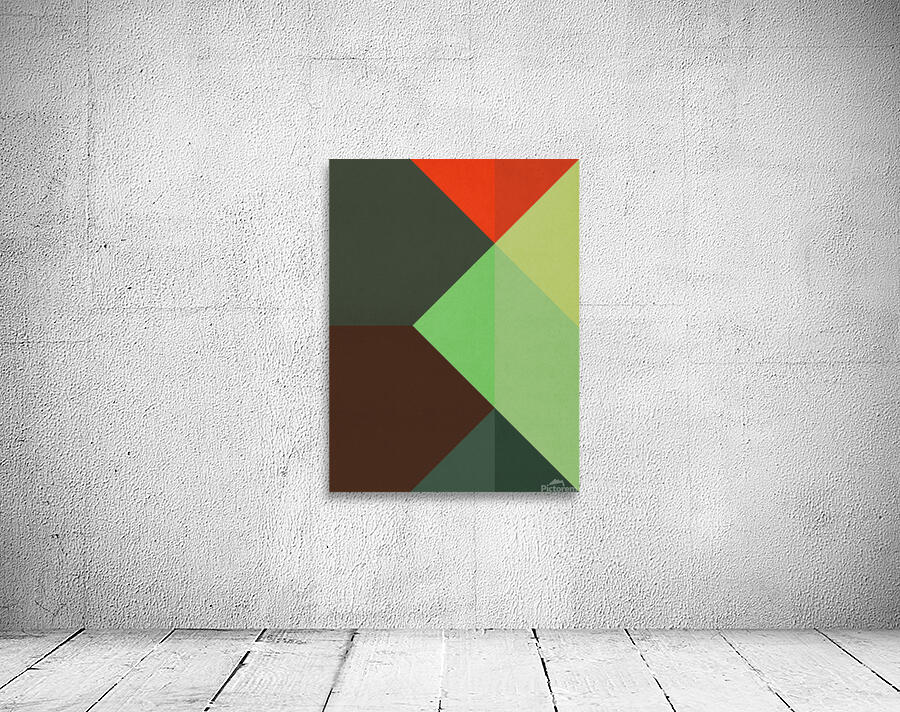 Abstract geometric collage 2 Wall Preview