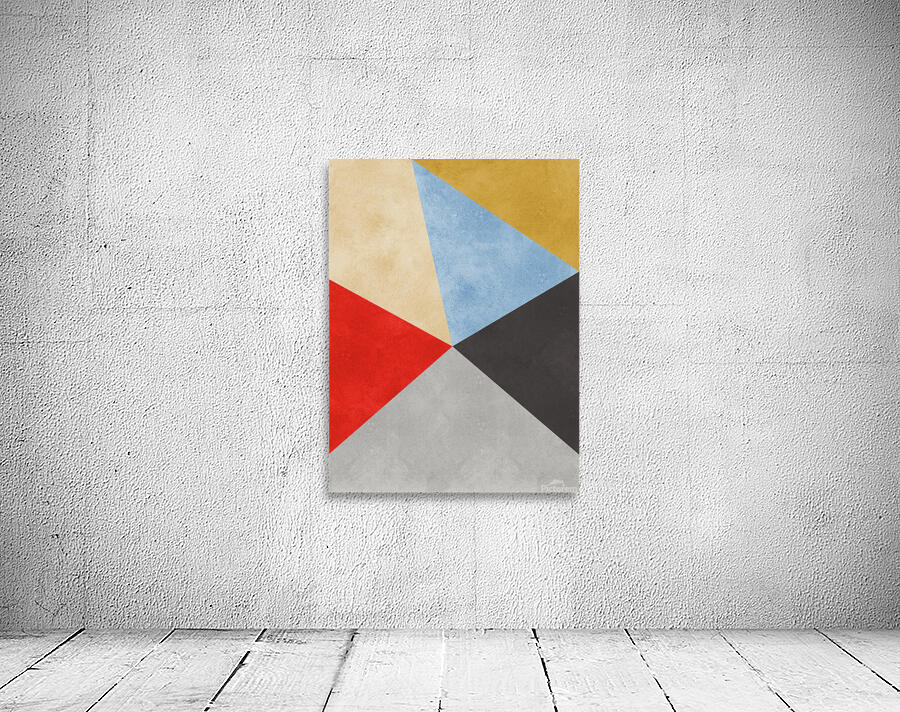Abstract geometric collage 3 Wall Preview