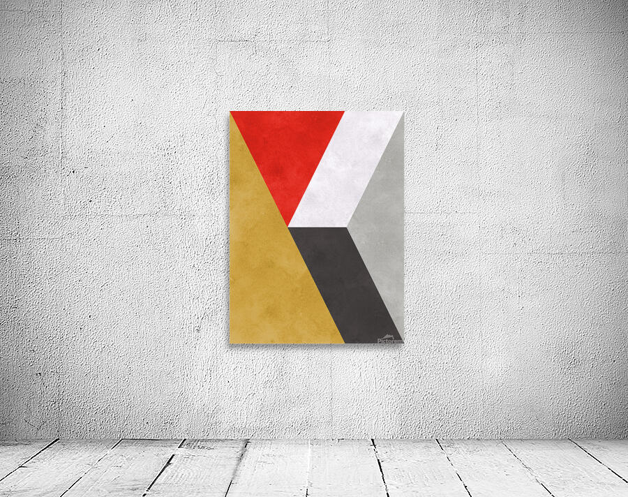 Abstract geometric collage 5 Wall Preview
