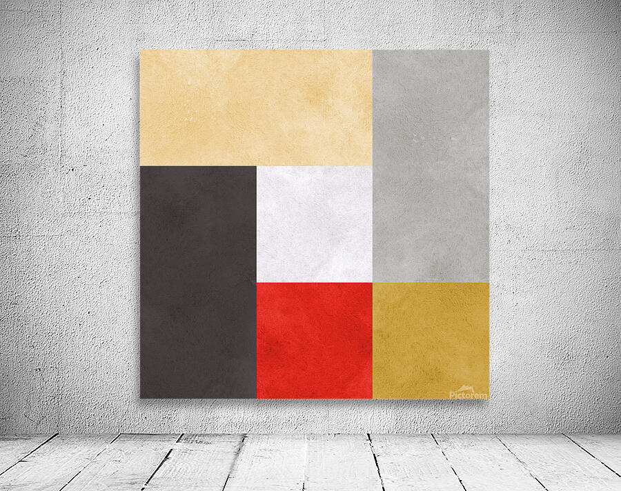 Abstract geometric collage 6 Wall Preview