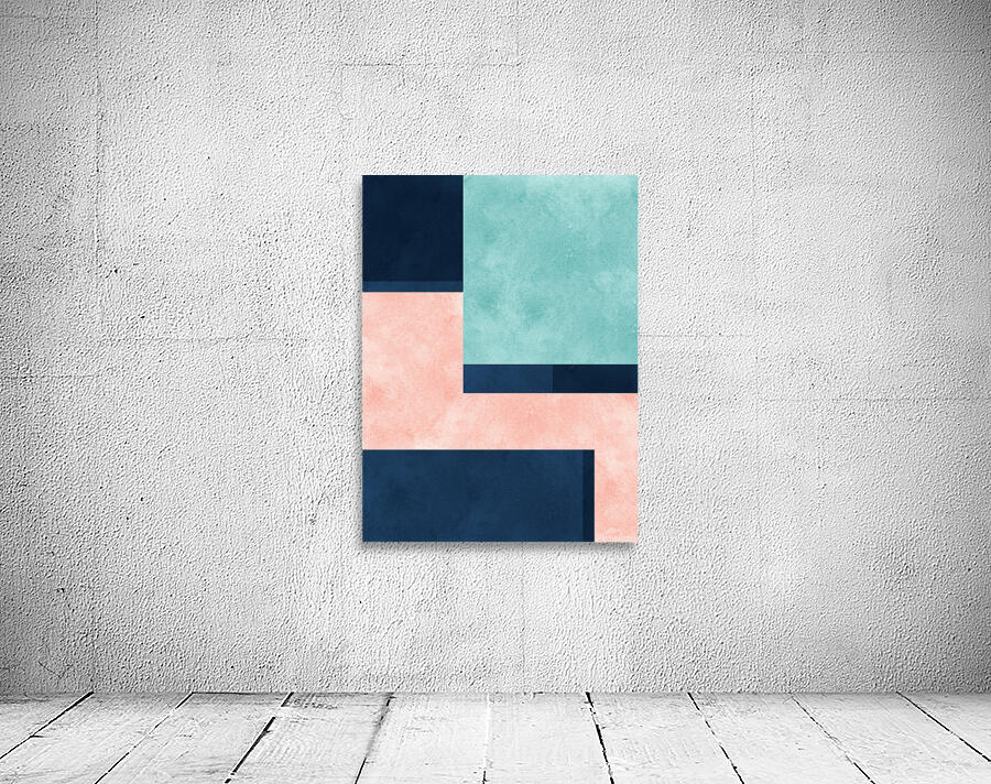 Abstract geometric collage 8 Wall Preview