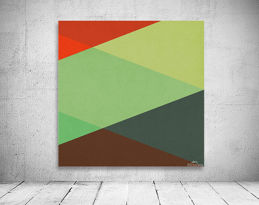 Abstract geometric collage 9 Wall Preview