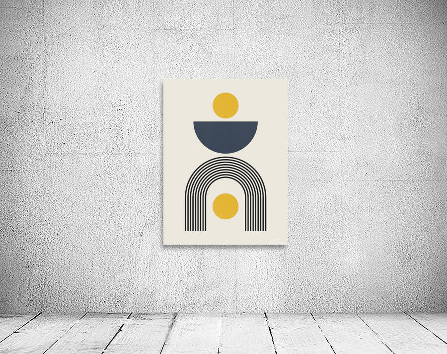 Lines arcs and circles 5 Wall Preview
