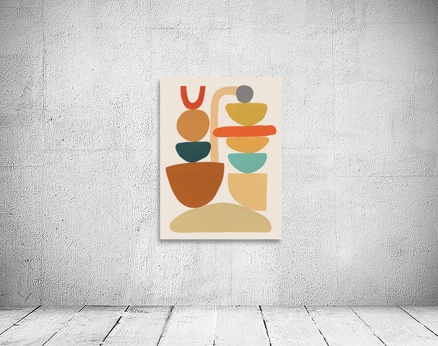 Abstract organic composition 25 Wall Preview