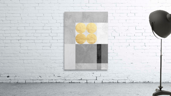 Gray and gold IV Wall Preview