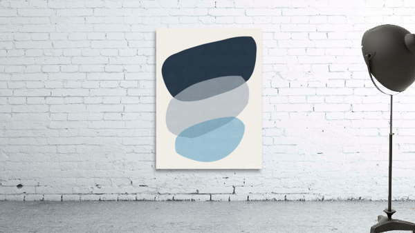 Abstract shapes A1 Wall Preview