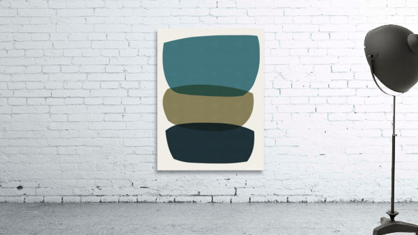 Abstract shapes A3 Wall Preview
