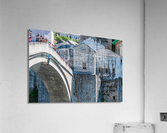 Jump from Old Bridge  Acrylic Print