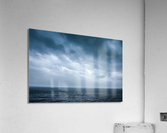 Clouds over sea Acrylic Print