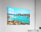 The Blue Lagoon  Acrylic Print