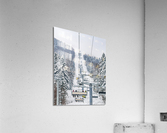 Ski lift Acrylic Print