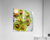 Sliced kiwi Acrylic Print