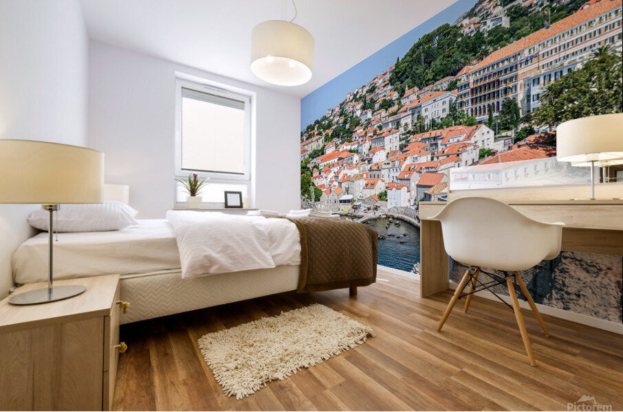 Old town Mural print