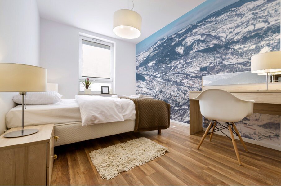 Sarajevo Basin Mural print
