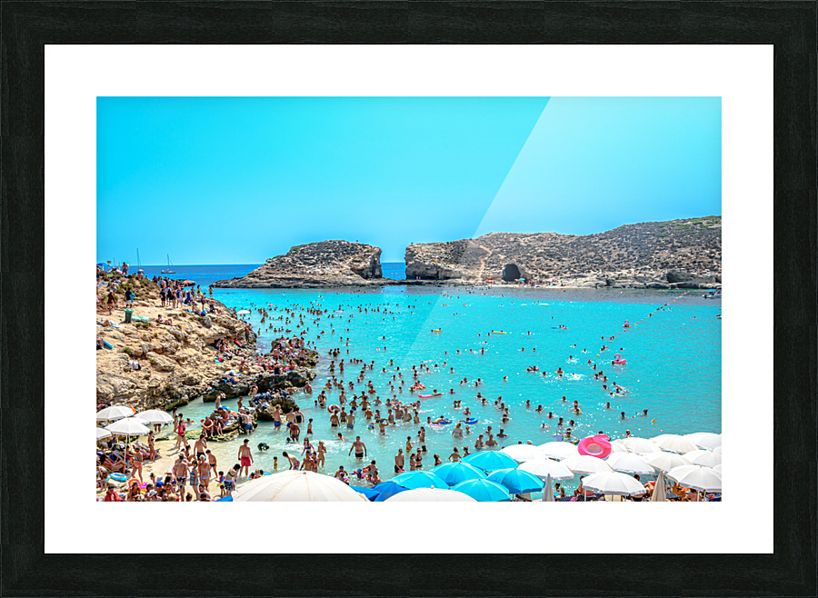 The Blue Lagoon  Picture Frame print
