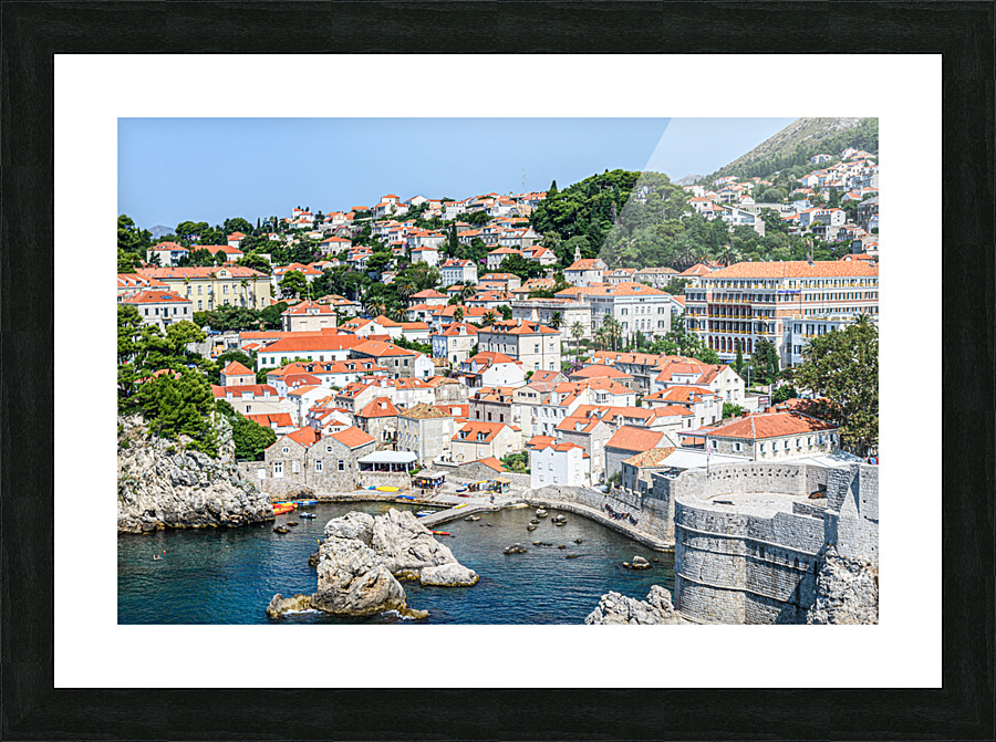 Old town Picture Frame print