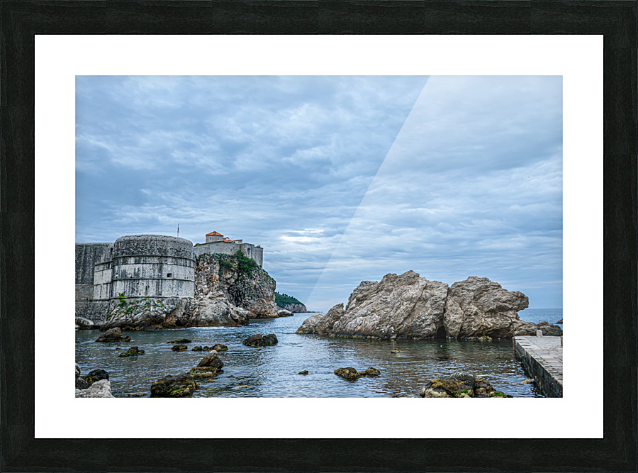 Fort Bokar Picture Frame print