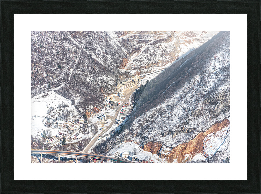 Quarry Picture Frame print