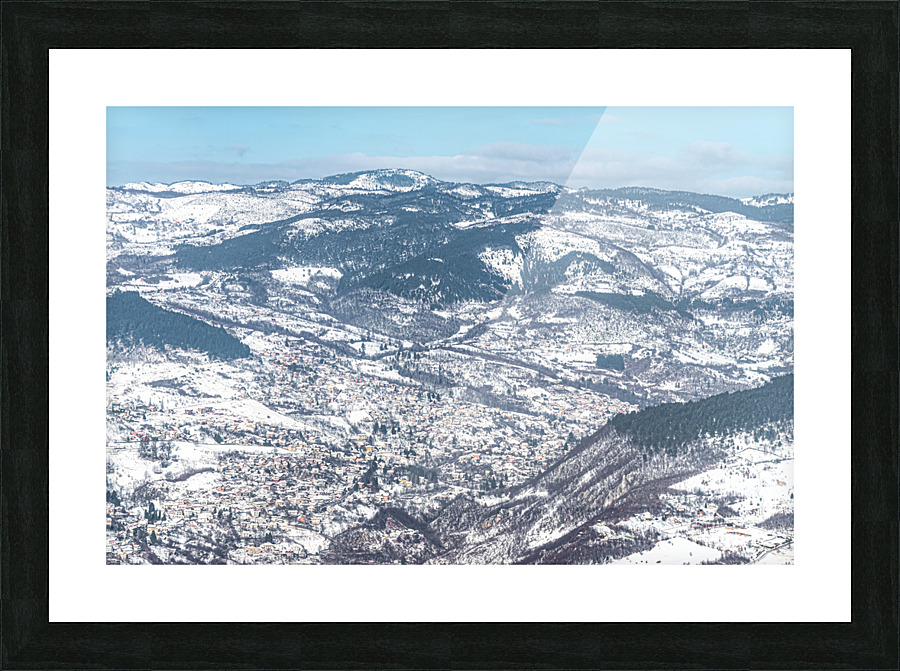 Sarajevo Basin Picture Frame print