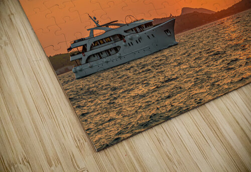 Ship sailing at sunset Vedad Ceric puzzle