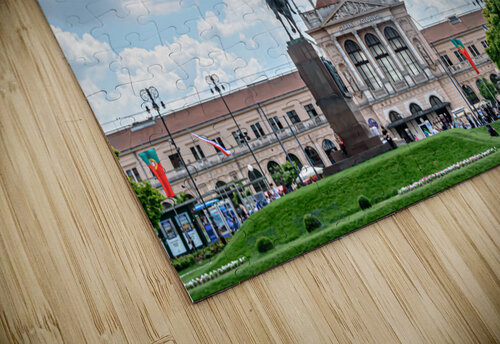 Zagreb main station Vedad Ceric puzzle