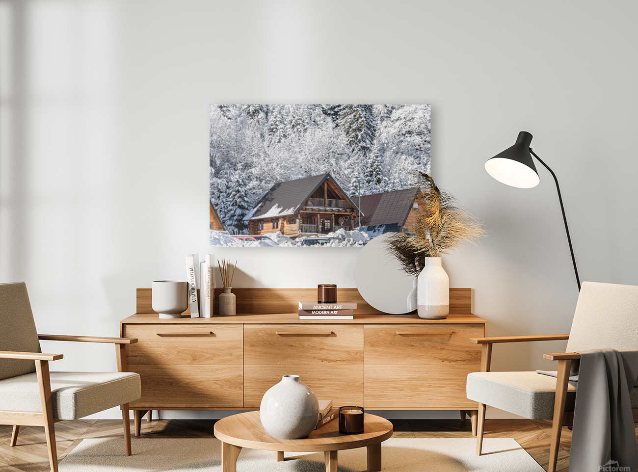 Mountain huts Reproduction